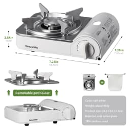 Naturehike 2024 New Camping Stove Portable Multifunctional 2200W High Power Cooking Gas Stove Outdoor Picnic Travel Gas Burner