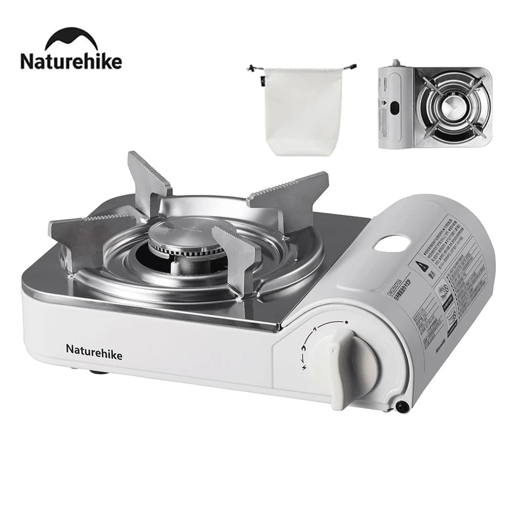 Naturehike 2024 New Camping Stove Portable Multifunctional 2200W High Power Cooking Gas Stove Outdoor Picnic Travel Gas Burner