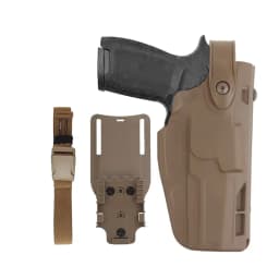M17M18 Tactical Holster P320 Right-Hand Holster with QLS Quick Release System Thigh Adapter Suitable for Hunting Air Gun Holster