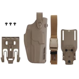 M17M18 Tactical Holster P320 Right-Hand Holster with QLS Quick Release System Thigh Adapter Suitable for Hunting Air Gun Holster