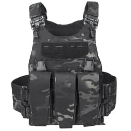 DMGear Tactical Vest Airsoft Hunting Training Combat Outdoor Quick Release Cs Plate Carrier Armor Gear Equipment Molle