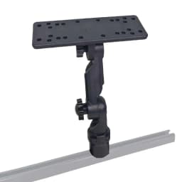 Kayak Canoe Fishfinder Mount Boat Sonar Holder for Garmin, Lowrance & Raymarine Marine Dinghy PVC Boat GPS Holder Plate