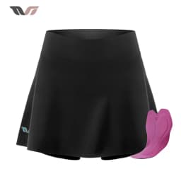ROCKBROS TVI Women Cycling Skirt Bike Shorts Breathable Sports Pants Anti-Glare Short Pants Shockproof Sponge Pad Tennis Skirt