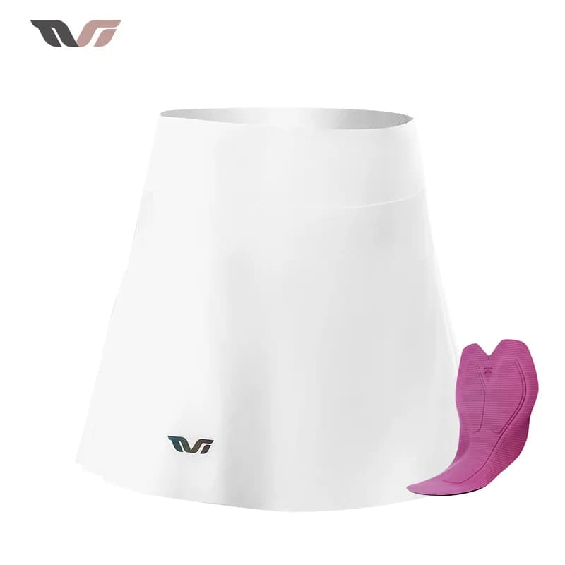 ROCKBROS TVI Women Cycling Skirt Bike Shorts Breathable Sports Pants Anti-Glare Short Pants Shockproof Sponge Pad Tennis Skirt