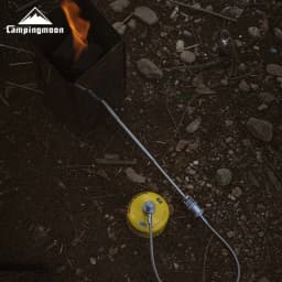 CAMPINGMOON XD-6-NE Torch Spray Gun Outdoor Camping, Picnic, Fire Making Barbecue Point Carbon Stainless Steel Spray Gun
