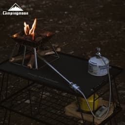 CAMPINGMOON XD-6-NE Torch Spray Gun Outdoor Camping, Picnic, Fire Making Barbecue Point Carbon Stainless Steel Spray Gun