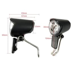 6V Electric Bicycle Light Headlight Taillight Speed Transmitter & Cable For Tsdz2 Mid Drive Motor Electric Bike Lamps