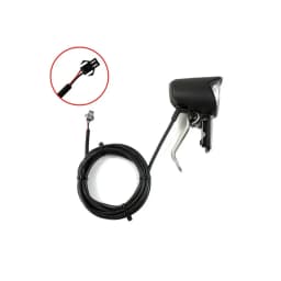 6V Electric Bicycle Light Headlight Taillight Speed Transmitter & Cable For Tsdz2 Mid Drive Motor Electric Bike Lamps