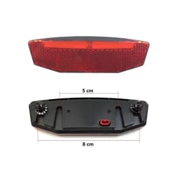 6V Electric Bicycle Light Headlight Taillight Speed Transmitter & Cable For Tsdz2 Mid Drive Motor Electric Bike Lamps