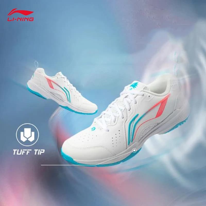 LI-NING Fly Eagle Unisex Breathable Soft Badminton Training Shoes Comfortable minimalist sports shoes AYTU001