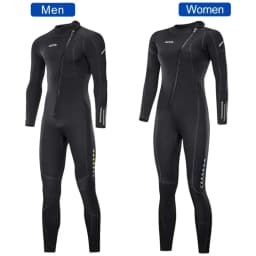 Wetsuit 3mm Neoprene Diving Suit Wetsuit Surf Suits Men Women Wet Suit With Front Zipper For Scuba Surfing Cold Water Surf Suits