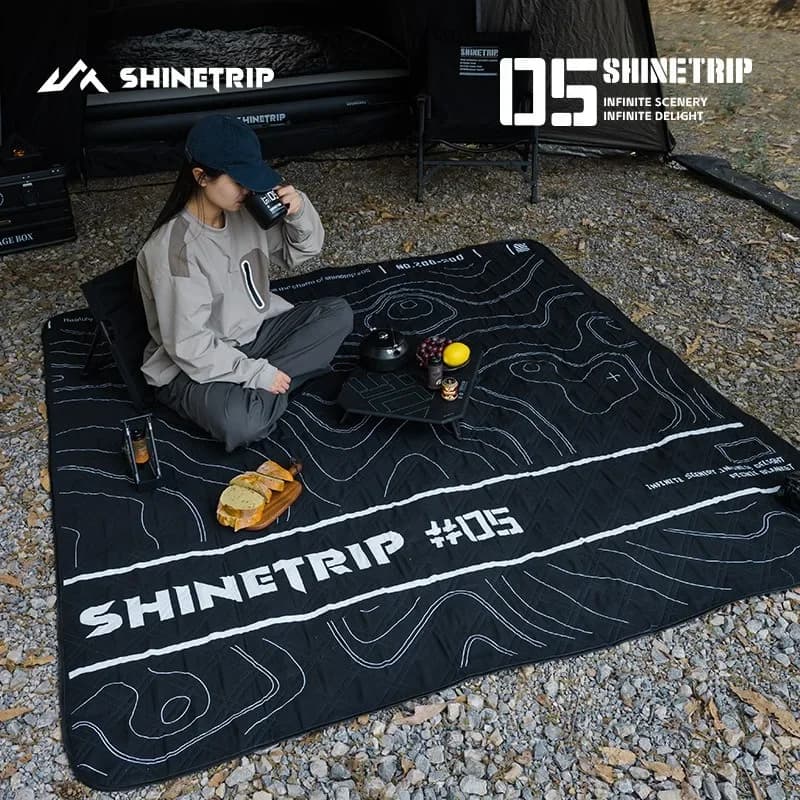 ShineTrip 05 Series Tactical Picnic Mat Ultrasonic Moisture-proof Mat Waterproof Portable Park Floor Mat Tent Durable Floor Mat