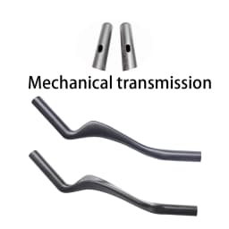 Carbon Fiber Bicycle Rest TT Handlebar Clip on Aero Bars Handlebar Extension Triathlon Time Trial Cycling Parts 20-54.5 degree
