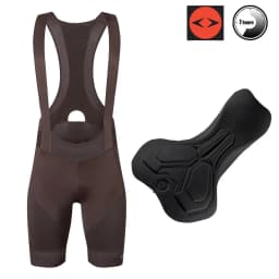 YKYWBIKE Men's Cycling Bib Shorts Italy Interface Padding 7 Hours Riding Bicycle Bib Pants Pro Summer Road Bike Bibs