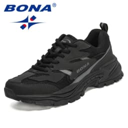 BONA New Designer Top Quality Original Trial Running Shoes for Men's Sports Slow Running Breathable Running Shoes