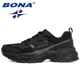 BONA New Designer Top Quality Original Trial Running Shoes for Men's Sports Slow Running Breathable Running Shoes