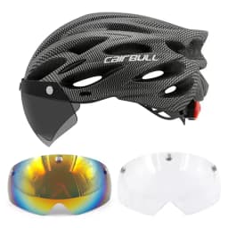 Cairbull Cycling Helmets MTB Mountain Road Racing Bicycle Helmet Lightweight Breathable Led Safety Bicycle Helmet 59-61cm Casco