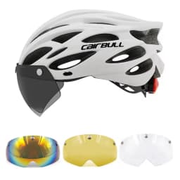 Cairbull Cycling Helmets MTB Mountain Road Racing Bicycle Helmet Lightweight Breathable Led Safety Bicycle Helmet 59-61cm Casco