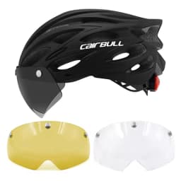 Cairbull Cycling Helmets MTB Mountain Road Racing Bicycle Helmet Lightweight Breathable Led Safety Bicycle Helmet 59-61cm Casco