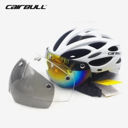 Cairbull Cycling Helmets MTB Mountain Road Racing Bicycle Helmet Lightweight Breathable Led Safety Bicycle Helmet 59-61cm Casco