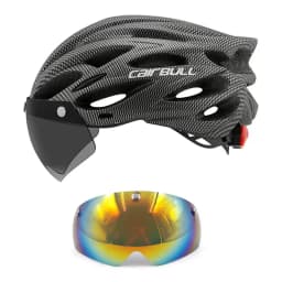 Cairbull Cycling Helmets MTB Mountain Road Racing Bicycle Helmet Lightweight Breathable Led Safety Bicycle Helmet 59-61cm Casco