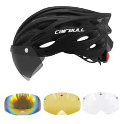 Cairbull Cycling Helmets MTB Mountain Road Racing Bicycle Helmet Lightweight Breathable Led Safety Bicycle Helmet 59-61cm Casco
