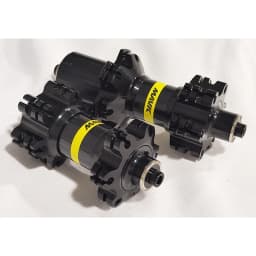 700C Road Bike Mid-Lock Quick Release Hub CR Mountain Bike Six-Ding Barrel Axle Disc Brake Version 24-hole Six-Bearing Hub