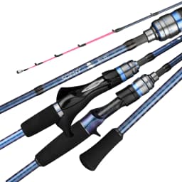1.75m octopus fishing rod Baitcasting Fishing rod Titanium Tip Boat Fishing rod with Comfortable handle 1.7m Sprial guides
