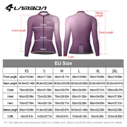 Lameda Women's Bicycle Cycling Jersey Long Sleeve Slim Fit Bicycle Cycling Jersey Professional Team High Quality Cycling Jersey