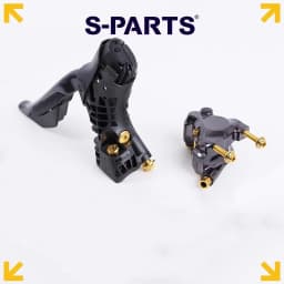 Road bike finger shift disc brake caliper titanium screw for shimano R8170 R7170 upgrade titanium bolt
