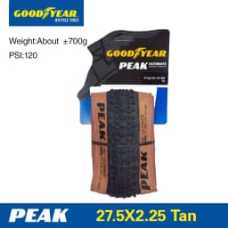 Goodyear 29X2.25 MTB Tire Peak Ultimate/ SL Race Mtb Tires 27.5X2.25 Tubeless Ready Optimised for Cross-Country Competition.
