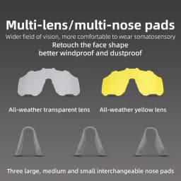 ROCKBROS Polarized Sunglasses Outdoor Cycling Glasses Running UV400 Protection Racing Bike Goggles Sports Eyewear