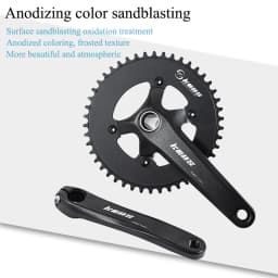 KEOS Double Chainring Crown 50-34 Teeth 11/12s Road Bike With 165/170mm Hollow Integrated Bicycle Sprocket Crankset ForSHIMANO