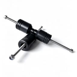 For Ultra Bee Crash Sliders Supermoto Axle Sliders Front Rear Anti-Drop Nylon Blocks Front and Rear Axle Protection Plate