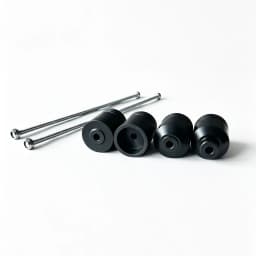 For Ultra Bee Crash Sliders Supermoto Axle Sliders Front Rear Anti-Drop Nylon Blocks Front and Rear Axle Protection Plate