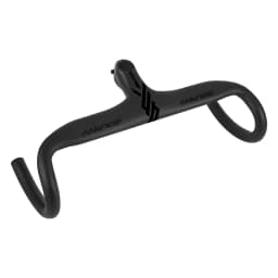 BOLANY Road Bike Handlebar Aluminum Alloy Lightweight Drop Bar Bicycle -7Angle 420mm Matte Black Handlebar for Road Bicycle