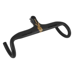 BOLANY Road Bike Handlebar Aluminum Alloy Lightweight Drop Bar Bicycle -7Angle 420mm Matte Black Handlebar for Road Bicycle