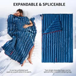Naturehike CWM400 Sleeping Bag Waterproof Duck Down Sleeping Bag CW280 Ultralight Backpacking Sleeping Bag Camping Sleeping Bags