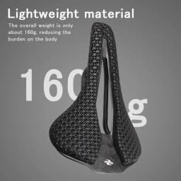 Carbon 3D Printing Saddle Ultralight Bicycle Saddle Hollow Breathable 250x143/160mm Bike Seat for MTB Gravel Road Cycling Seats