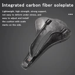 Carbon 3D Printing Saddle Ultralight Bicycle Saddle Hollow Breathable 250x143/160mm Bike Seat for MTB Gravel Road Cycling Seats