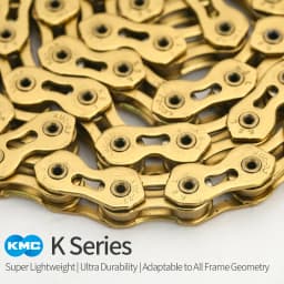 KMC Bike Chain Single Speed Chains K1 Fixed Gear BMX Z1 Bicycle Chain 1/2"x1/8" 3/32" 112 Links for Shimano