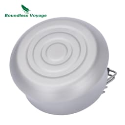 Boundless Voyage 800ml Titanium Kettle with Infuser Ultralight Stovetop Teapot with Filter for Loose Tea Outdoor Water Boiler