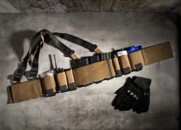 KRYDEX Tactical 556 Ready Chest Rig Low Vis Lightweight Concealed Carry Chest Rig Vest With Elastic Magazine Radio Tool Pouch
