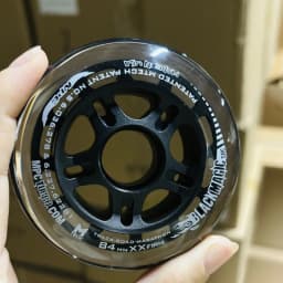 MPC 84mm Black Magic XXFirm Inline Speed Wheel for 84mm 84 Race Speed Rodas Road Ruedas XXF Durable Ealstic PU Roller Tire 8pcs