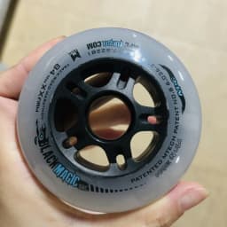 MPC 84mm Black Magic XXFirm Inline Speed Wheel for 84mm 84 Race Speed Rodas Road Ruedas XXF Durable Ealstic PU Roller Tire 8pcs