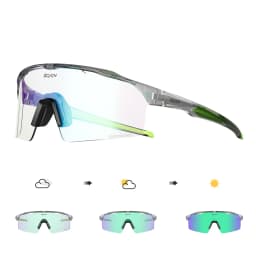 SCVCN Blue Photochromic Cycling Sunglasses for Men Blue Photochromism Glasses Cycl Mountain New Bicycle Goggles Eyewear Sports