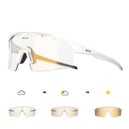 SCVCN Blue Photochromic Cycling Sunglasses for Men Blue Photochromism Glasses Cycl Mountain New Bicycle Goggles Eyewear Sports