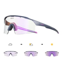 SCVCN Blue Photochromic Cycling Sunglasses for Men Blue Photochromism Glasses Cycl Mountain New Bicycle Goggles Eyewear Sports