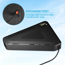 36v 48V 52v 20Ah 30Ah 40Ah Ebike Battery Triangle Lithium Ion Batteries Pack 1000W 1500W 2000W Electric Mountain Bike Battery