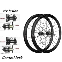 Gravel Rujixu Deep 45mm Mountain Horse Wheelset 700c /29-inch Mtb Wheels Carbon Fiber Tube HUB Bicycle Disc Brake Aluminum Wheel